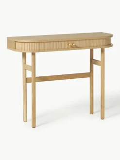 Westwing Collection Konsole Calary mit geriffelter Front