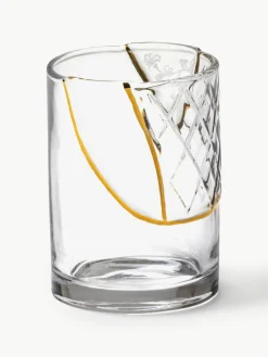 Seletti Kristall-Gläser Kintsugi