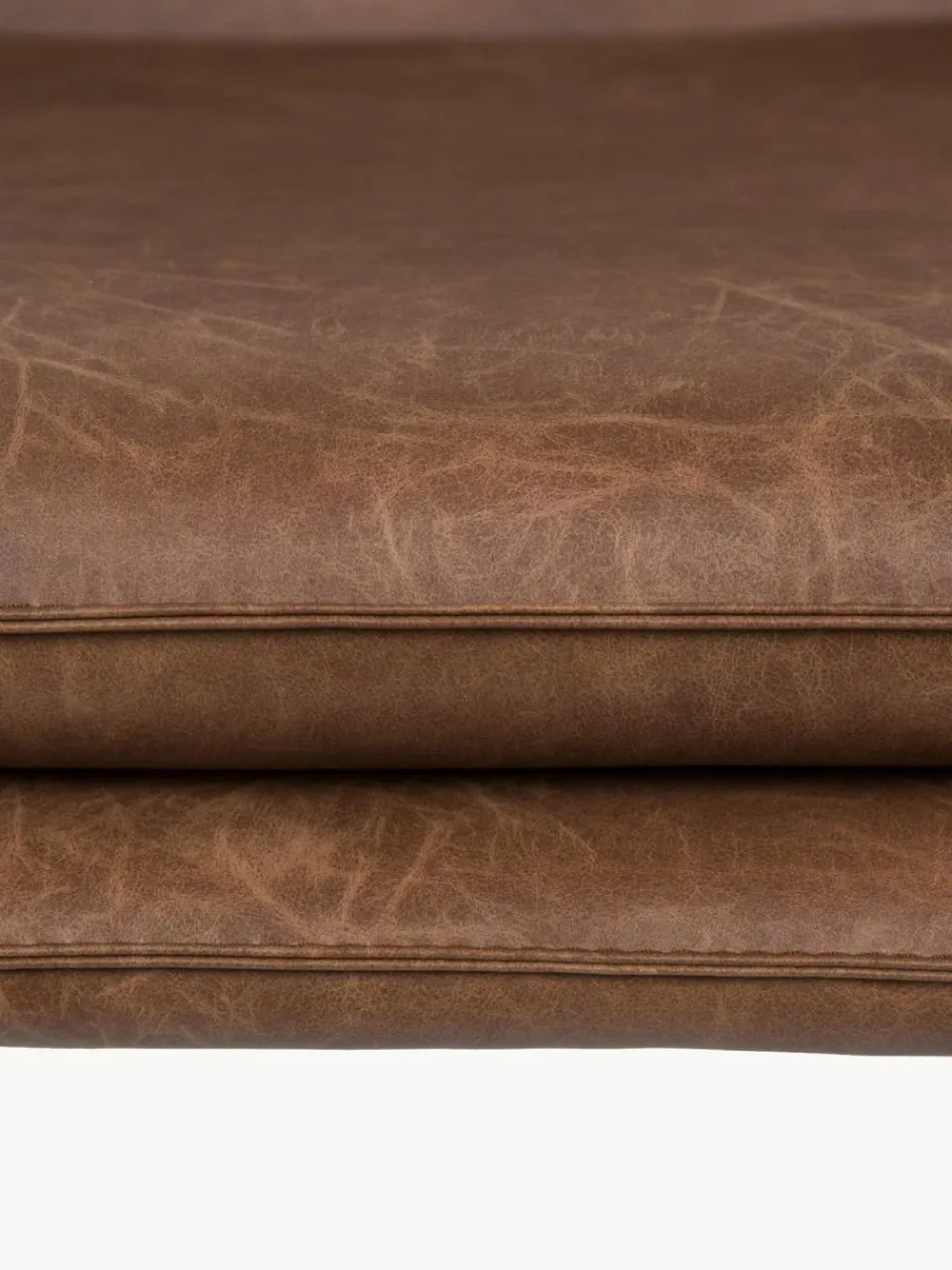 Westwing Kunstleder-Loungesessel Bon