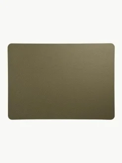 Asa Selection Kunstleder-Tischsets Pik, 2 Stück