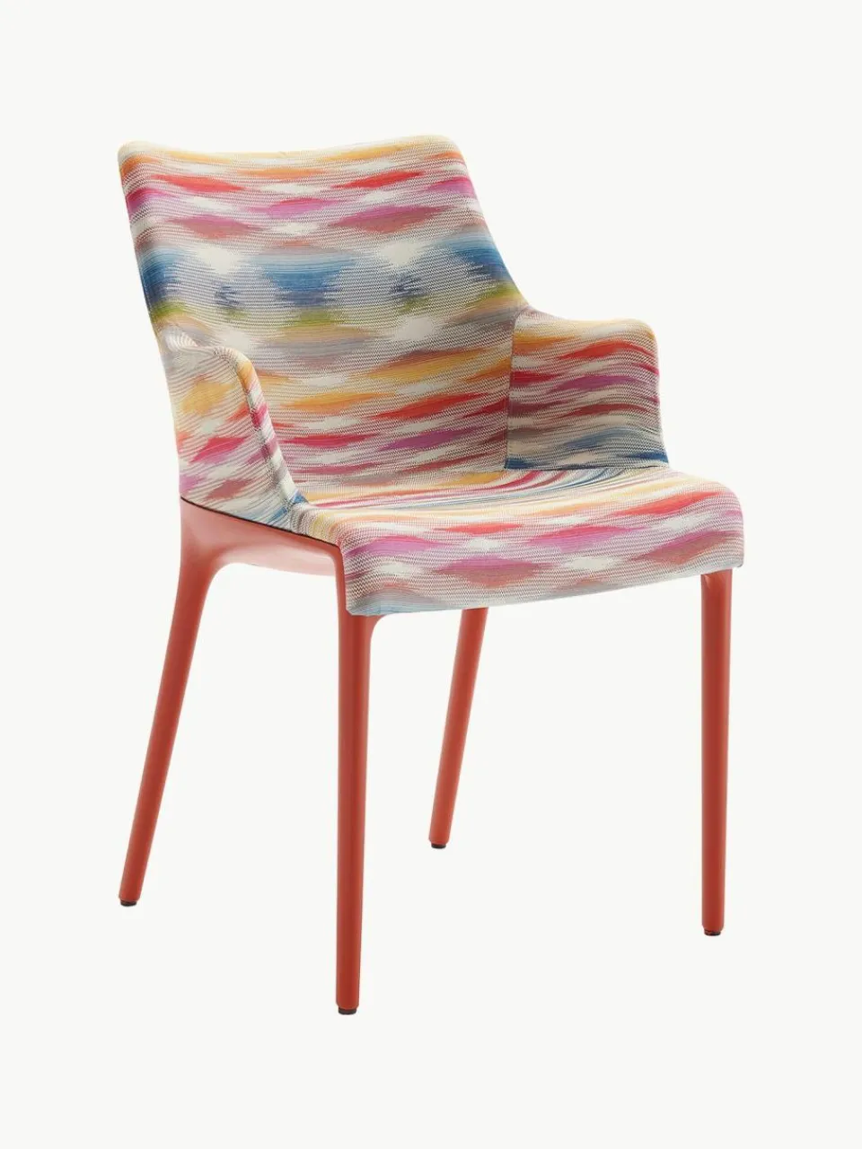 Kartell Kunststoff-Armlehnstuhl Eleganza Missoni