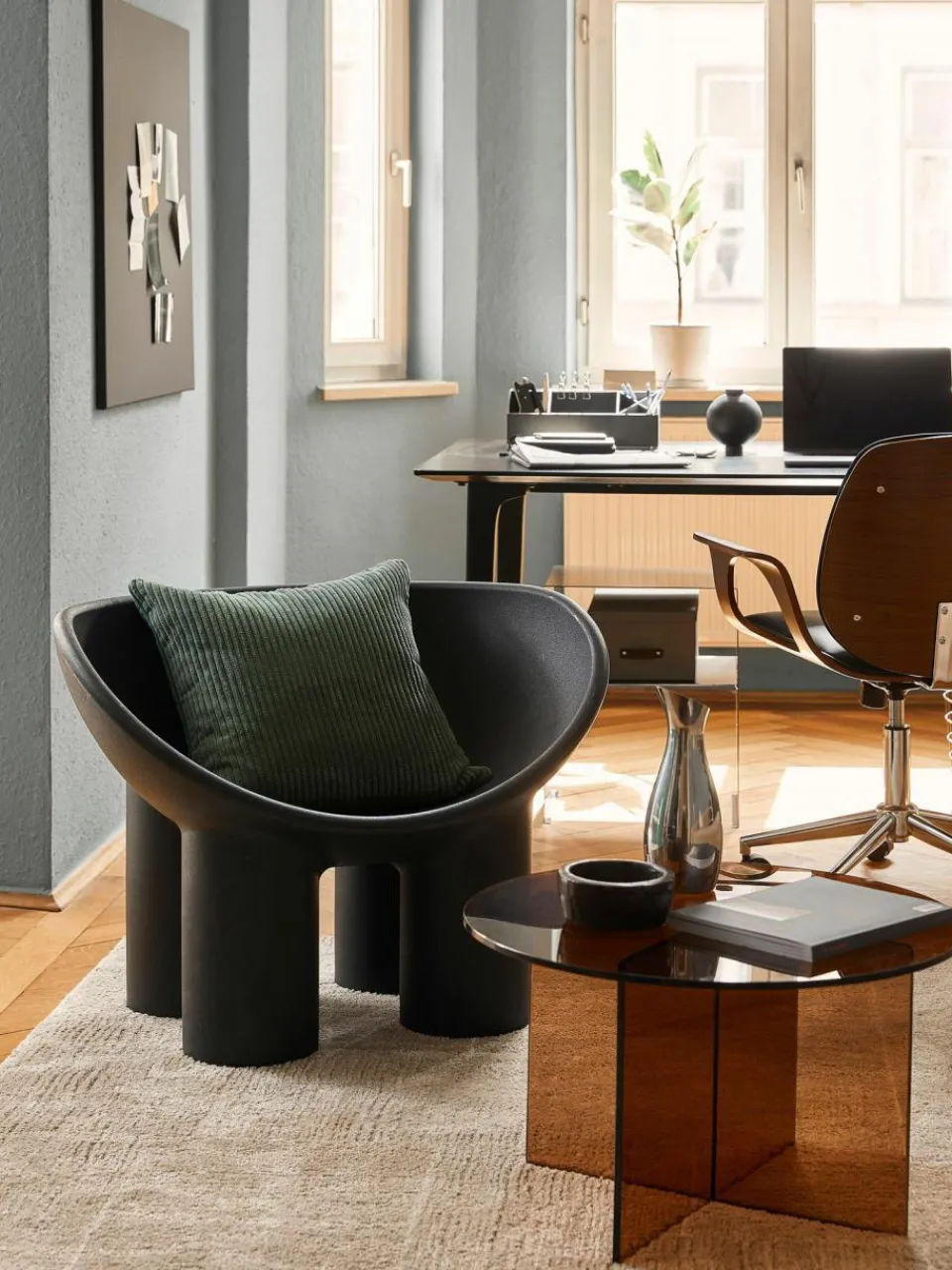Driade Kunststoff-Loungesessel Roly Poly