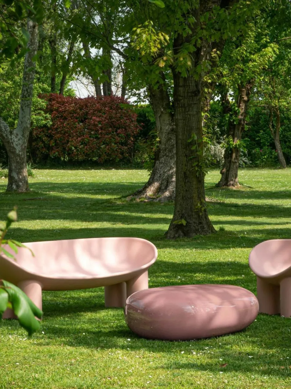 Driade Kunststoff-Sofa Roly Poly (2-Sitzer)