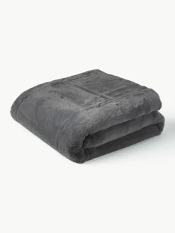 Westwing Collection Kuscheldecke Mette aus Kunstfell