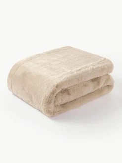 Westwing Collection Kuscheldecke Mette aus Kunstfell