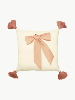 Kinder Cam Cam Copenhagen Kuschelkissen Bows aus Bio-Baumwolle mit Quasten
