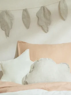 Kinder Nobodinoz Kuschelkissen Cloud aus Leinen