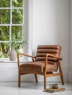 Westwing Leder-Loungesessel Datsun