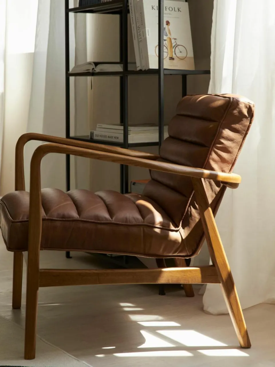 Westwing Leder-Loungesessel Datsun
