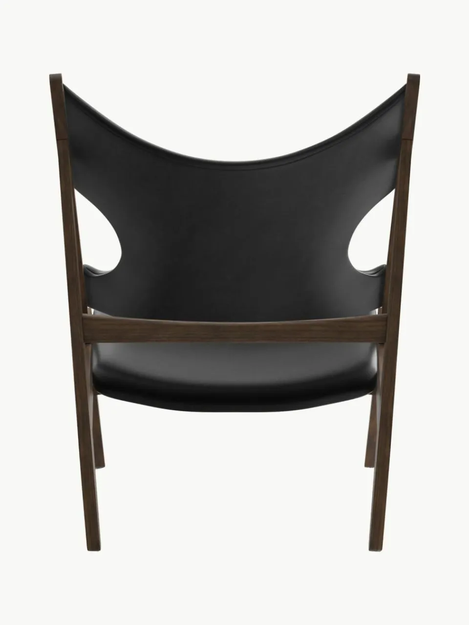 Audo Copenhagen Leder-Loungesessel Knitting