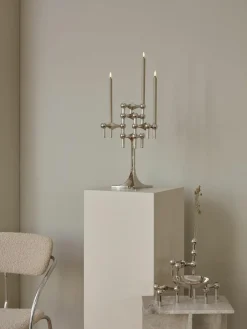 Stoff Nagel LED-Kerzen , 2 Stück