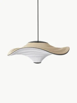 Made By Hand LED-Pendelleuchte Flying aus Naturfaser