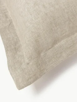 Westwing Collection Leinen-Bettdeckenbezug Linna mit Stehsaum