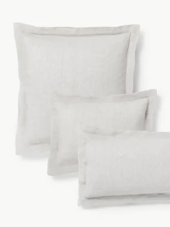 Westwing Collection Leinen-Kopfkissenbezug Linna mit Stehsaum