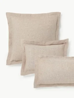Westwing Collection Leinen-Kopfkissenbezug Linna mit Stehsaum