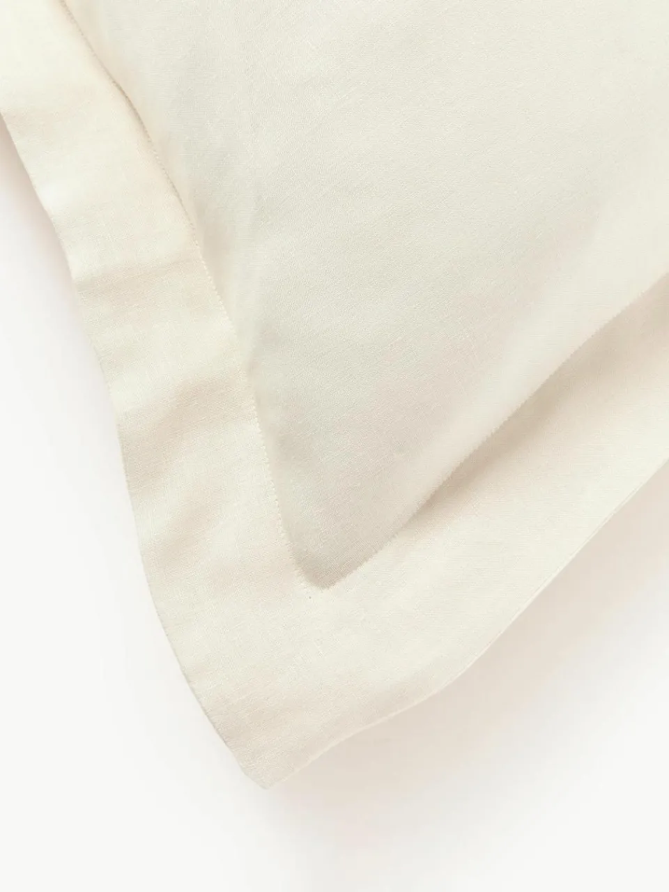 Westwing Collection Leinen-Kopfkissenbezug Malia