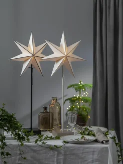 Star Trading Leuchtstern Astro aus Kiefernholz