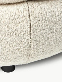 Westwing Collection Loungesessel Alba aus Teddy-Bouclé