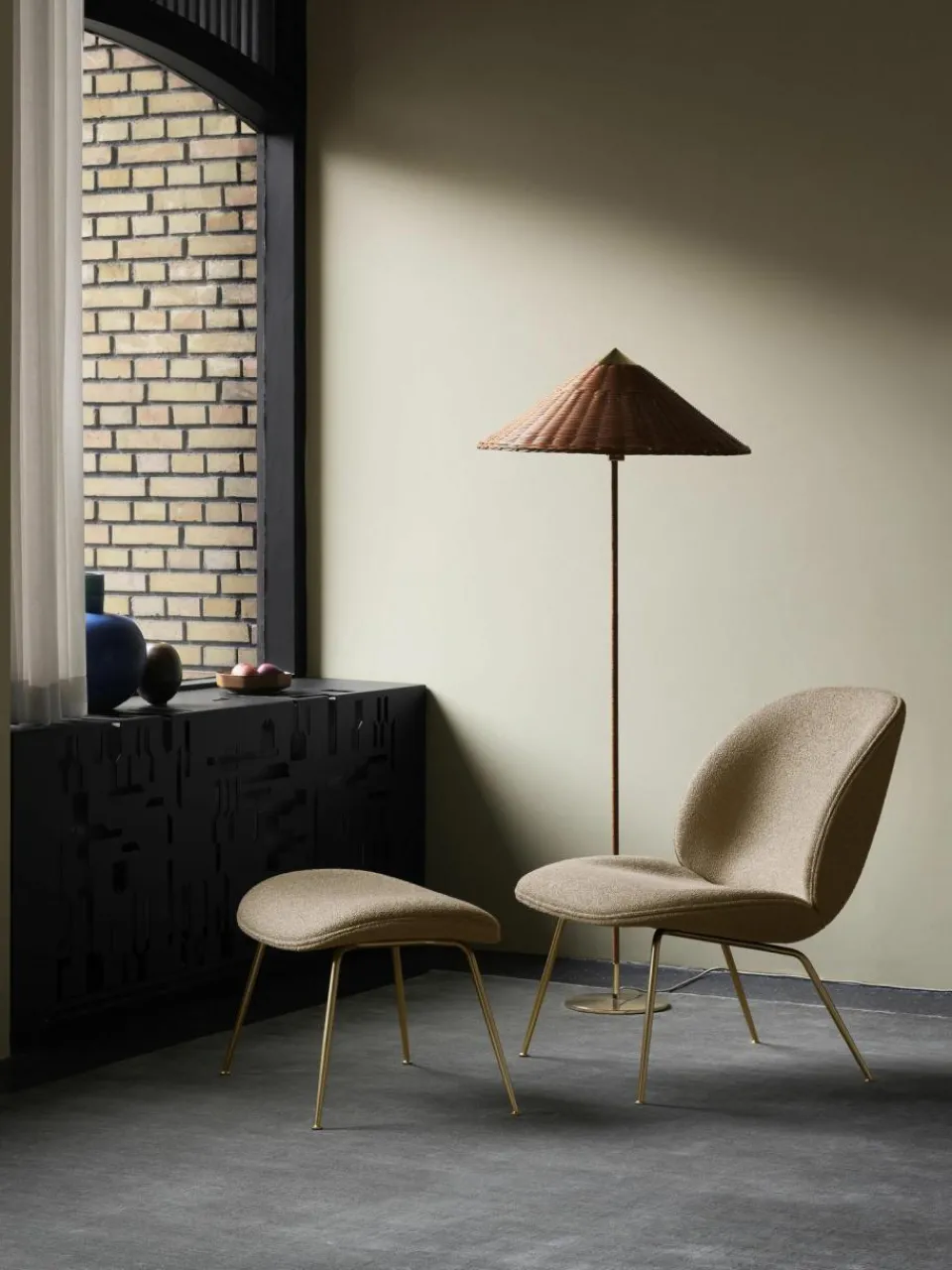GUBI Loungesessel Beetle