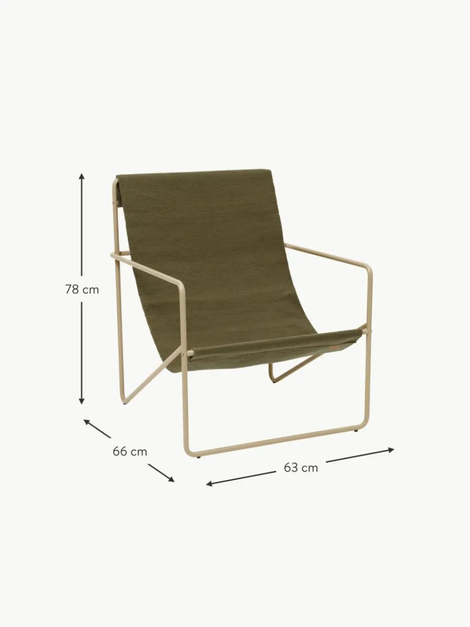 ferm LIVING Loungesessel Desert
