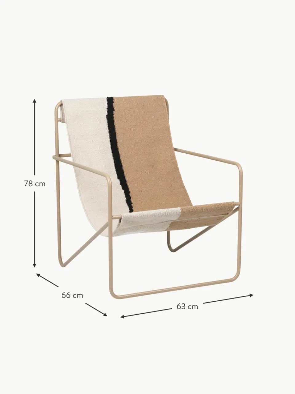 ferm LIVING Loungesessel Desert