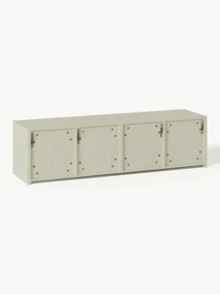 Westwing Collection Lowboard Shea mit geriffelter Front