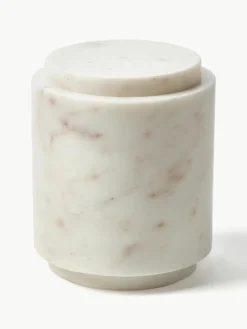 Westwing Collection Marmor-Aufbewahrungsdose Simba, H 12 cm