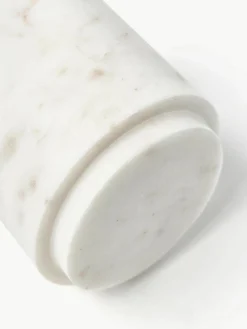 Westwing Collection Marmor-Aufbewahrungsdose Simba, H 12 cm