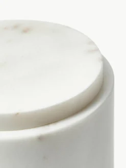 Westwing Collection Marmor-Aufbewahrungsdose Simba, H 12 cm