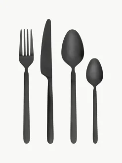 Blomus Matt gebürstetes Besteck-Set Stella, 4 Personen (16-tlg.)