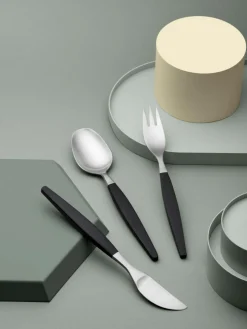 Gense Matt gebürstetes Besteck-Set Focus de Luxe, 4 Personen (12-tlg.)