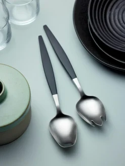 Gense Matt gebürstetes Salatbesteck Focus de Luxe