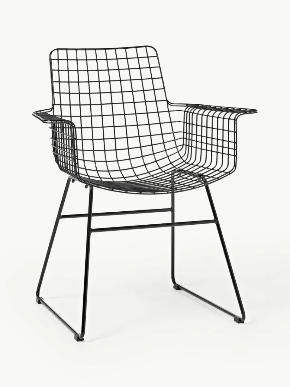HKLIVING Metall-Armlehnstuhl Wire