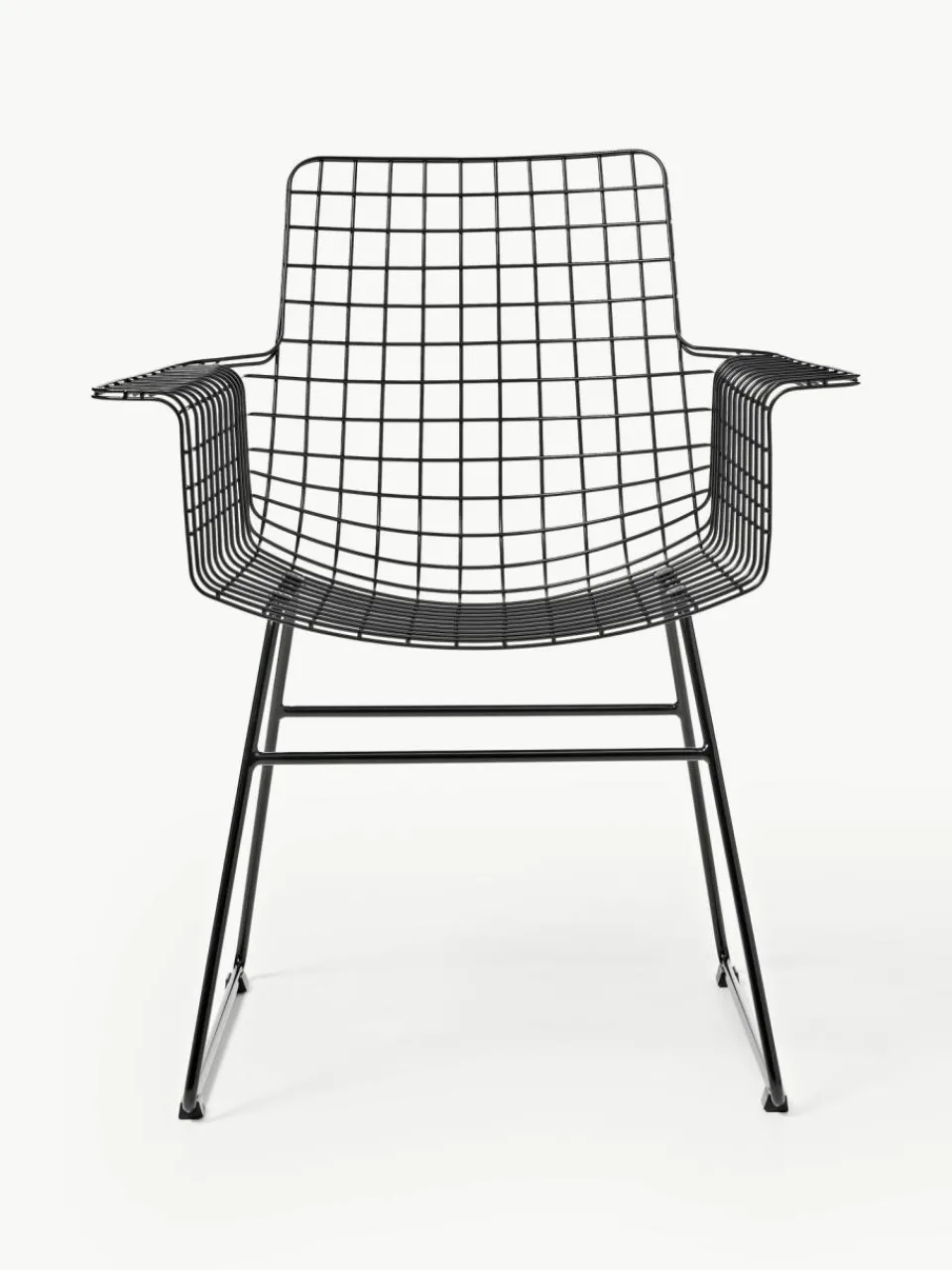 HKLIVING Metall-Armlehnstuhl Wire