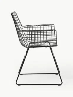 HKLIVING Metall-Armlehnstuhl Wire