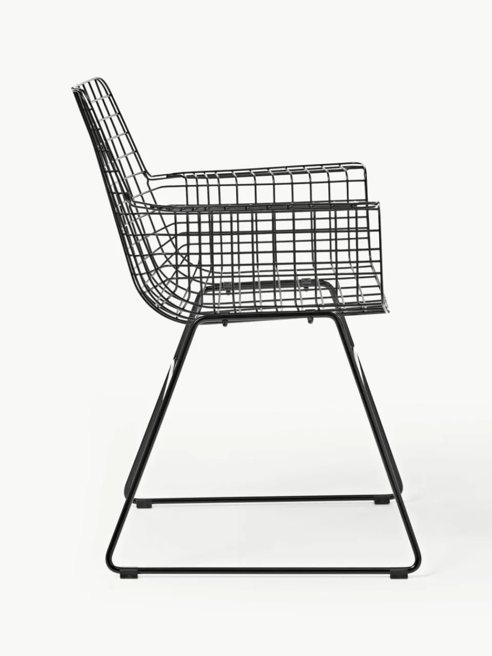 HKLIVING Metall-Armlehnstuhl Wire