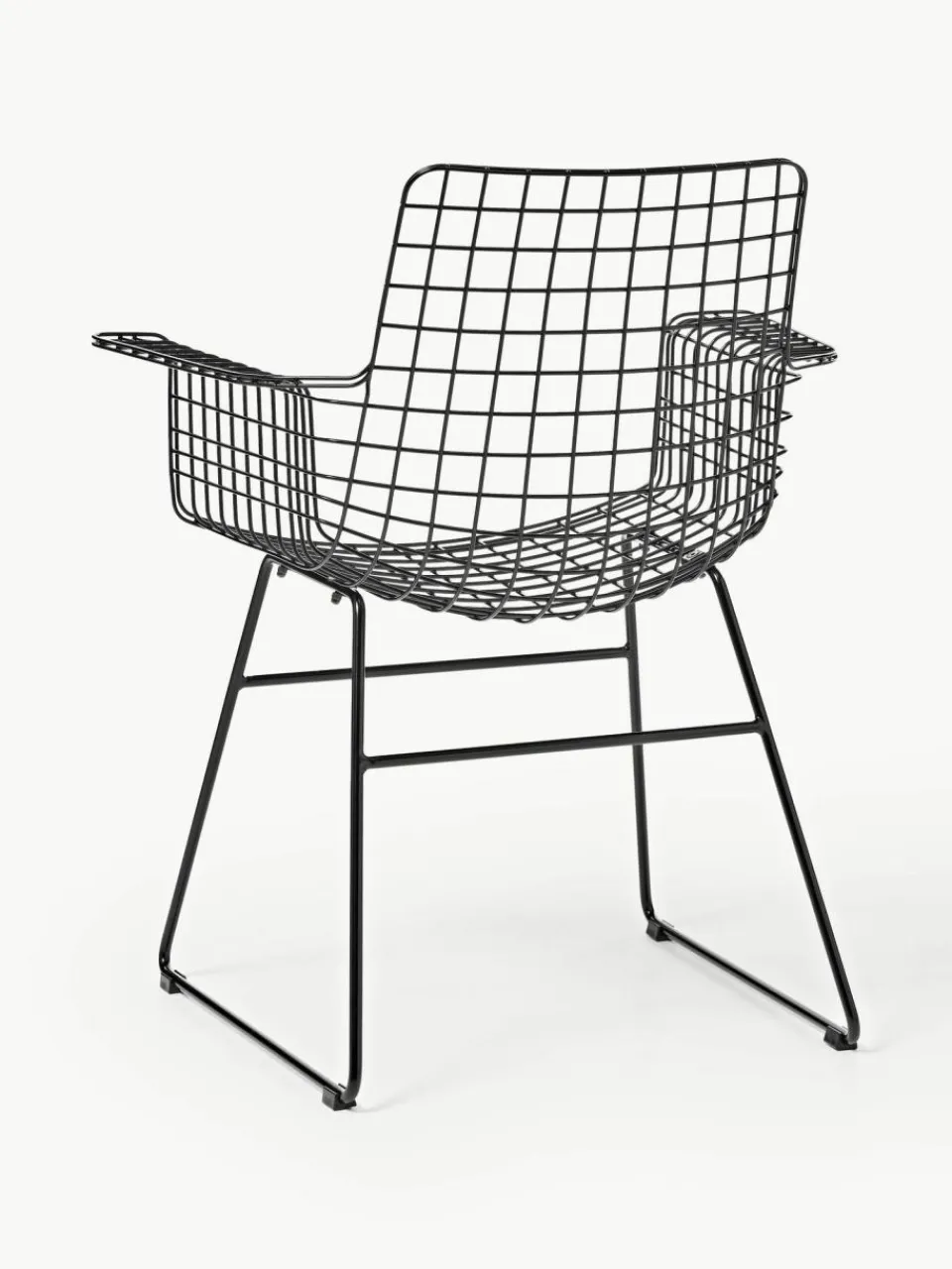 HKLIVING Metall-Armlehnstuhl Wire