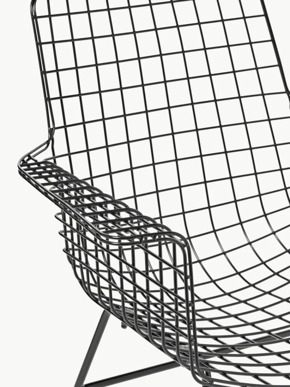 HKLIVING Metall-Armlehnstuhl Wire