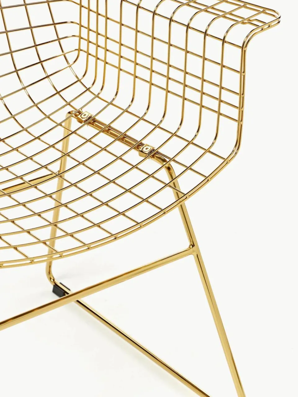 HKLIVING Metall-Armlehnstuhl Wire