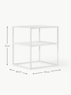Westwing Collection Metall-Beistelltisch Neptun