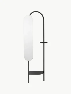 Bloomingville Metall-Garderobe Belen mit verstellbarem Spiegel