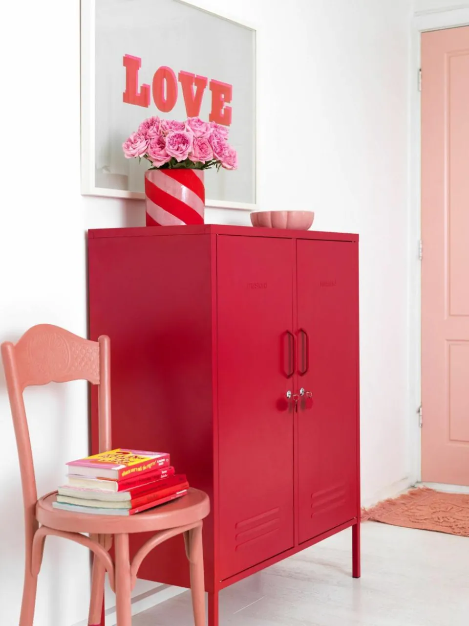 Kinder Mustard Made Metall-Highboard The Midi