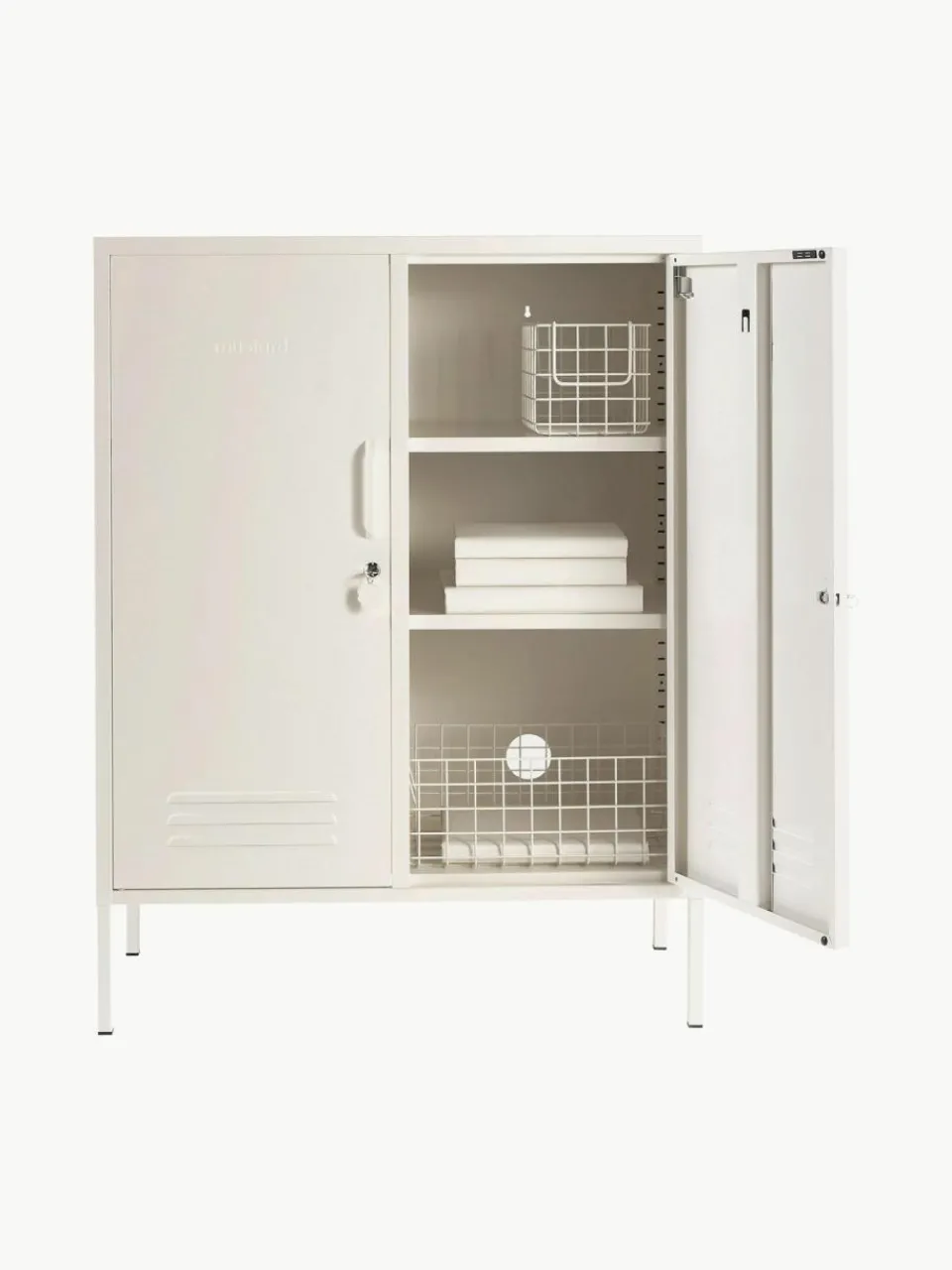 Kinder Mustard Made Metall-Highboard The Midi