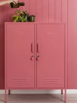 Kinder Mustard Made Metall-Highboard The Midi