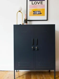 Kinder Mustard Made Metall-Highboard The Midi