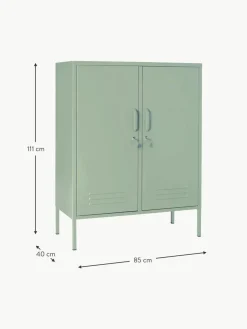 Kinder Mustard Made Metall-Highboard The Midi
