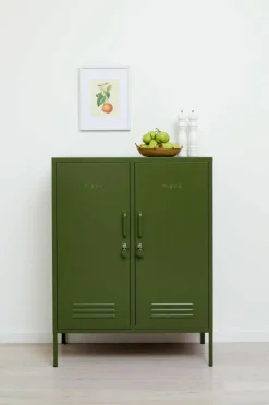Kinder Mustard Made Metall-Highboard The Midi