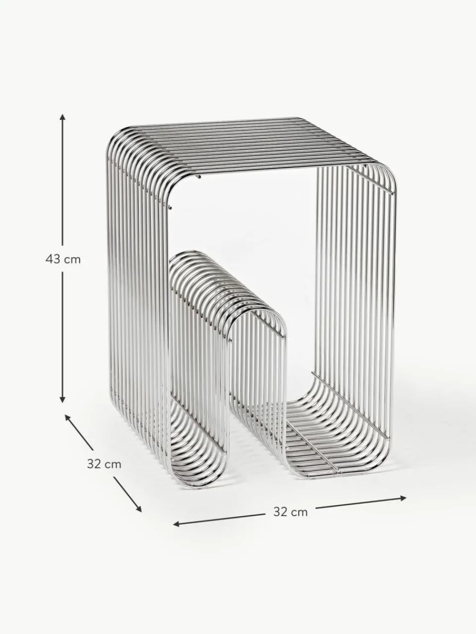 Aytm Metall-Hocker Curva