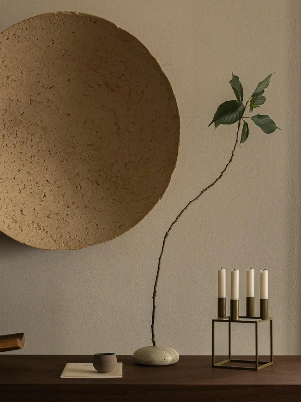 Audo Copenhagen Metall-Kerzenhalter Kubus