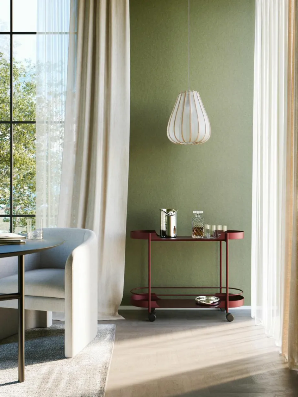 Westwing Collection Metall-Servierwagen Taru